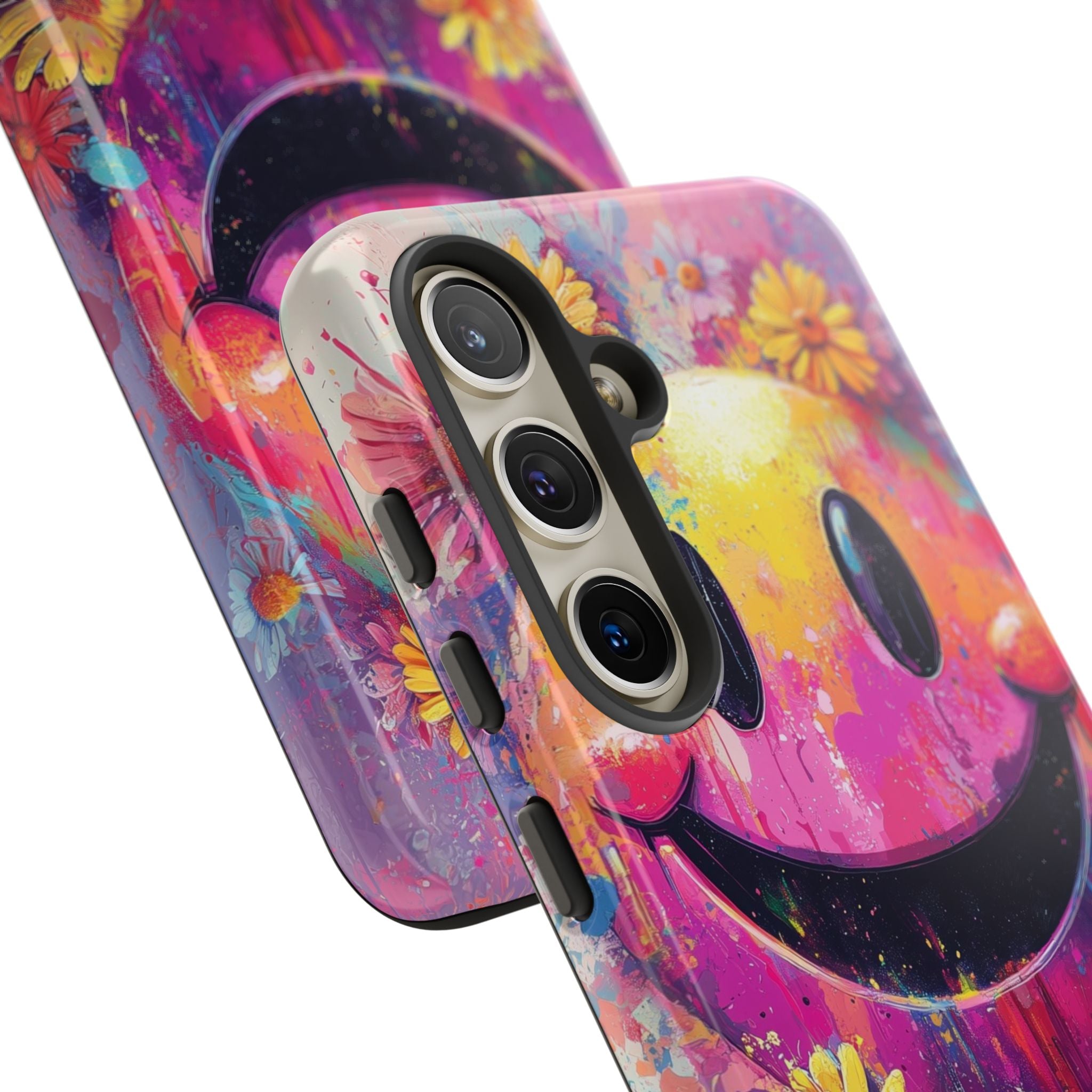 Smiley Bloom Samsung S24 Case - Tough