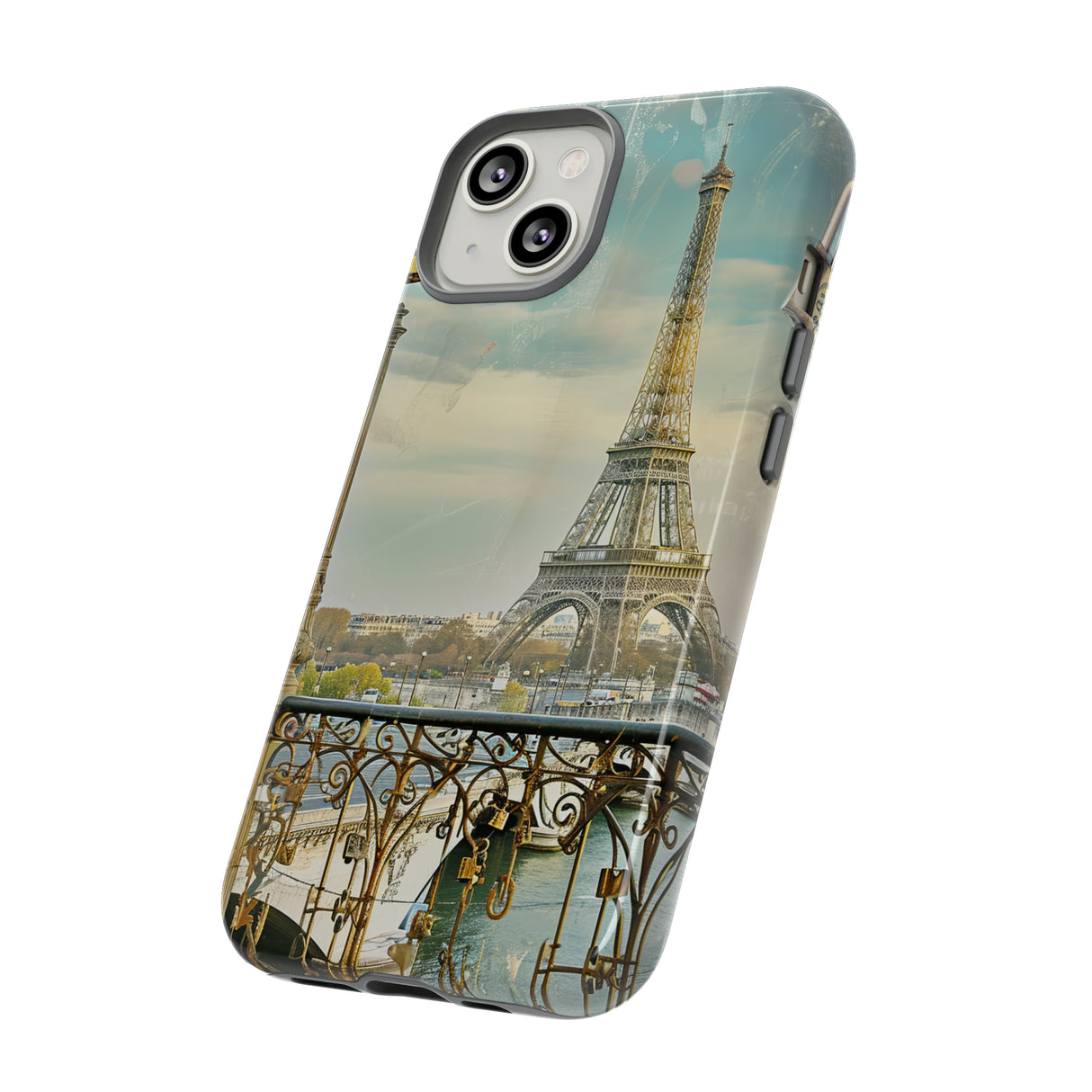 Parisian Love Landmarks - Protective Phone Case