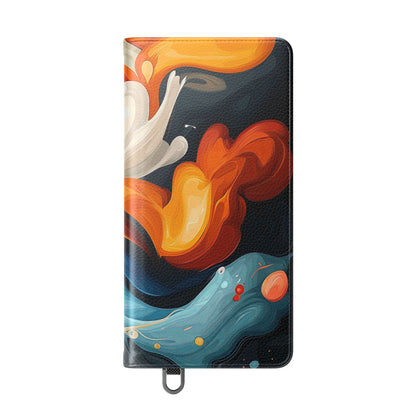 Fiery Swirl - Samsung S25 Ultra Case - Wallet