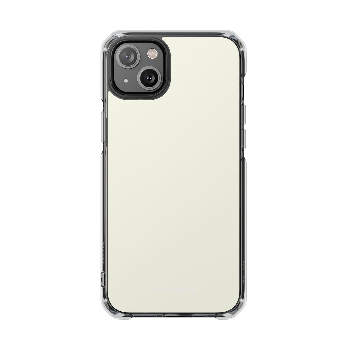 Ivory Color | Phone Case for iPhone (Clear Impact Case - Magnetic)