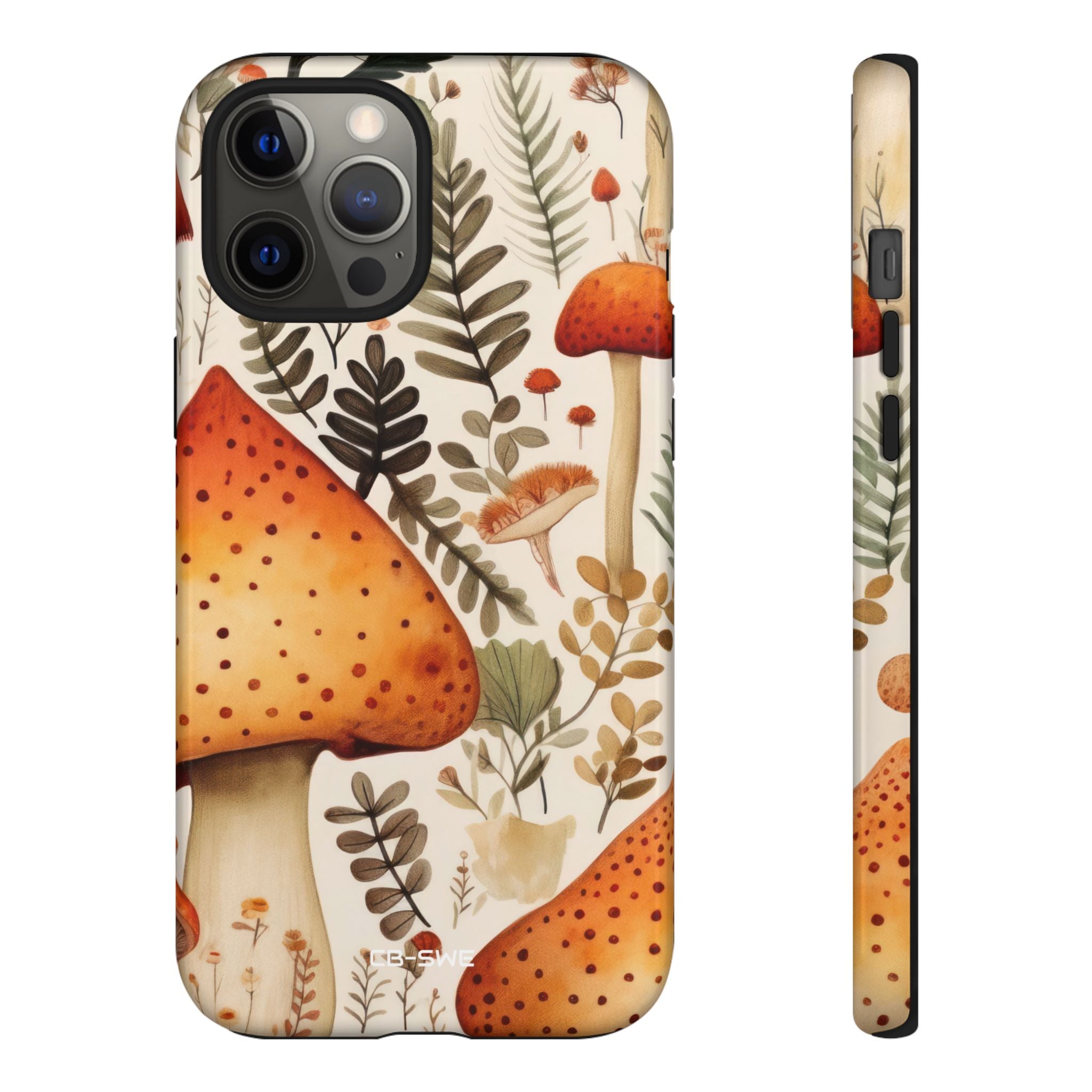 Mushrooms Sprout Cheerfully - iPhone Case