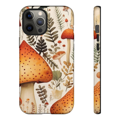 Mushrooms Sprout Cheerfully - iPhone Case