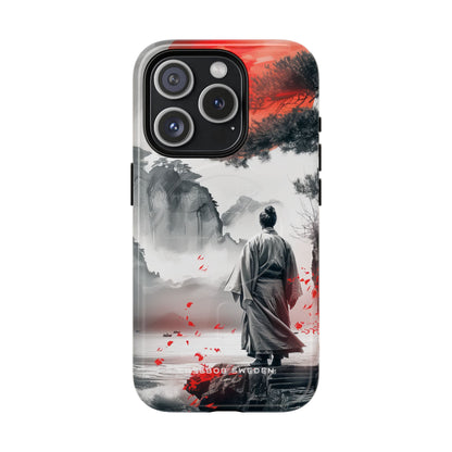 Zen Harmony: Japanese Serenity in Motion iPhone 15 | Tough+ Phone Case