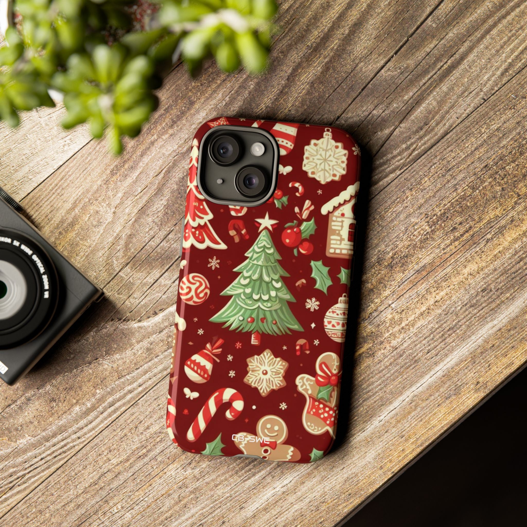 Gingerbread Joy Awaits - iPhone Case