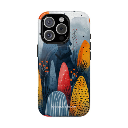 Whimsical Nature - Tough + MagSafe® iPhone 16 Phone Case