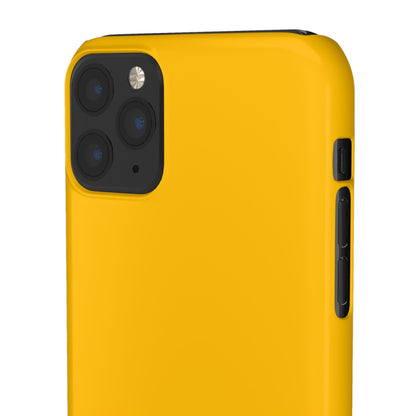 Amber Yellow - Slim iPhone 11 Phone Case