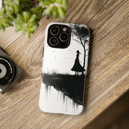 Cliffside Silhouette iPhone 16 Pro Max Case - Tough