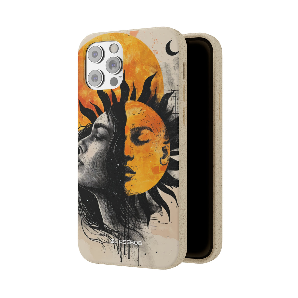 Sunlit Duality | Biodegradable Phone Case