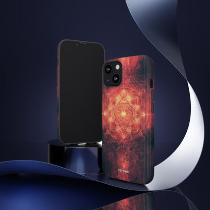Flames Embrace Sky - iPhone Case
