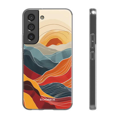 Sunset Waves | Flexible Phone Case for Samsung Galaxy