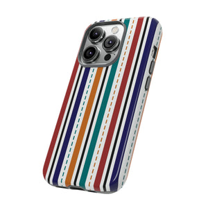 Modern Stripe Line - Protective Phone Case