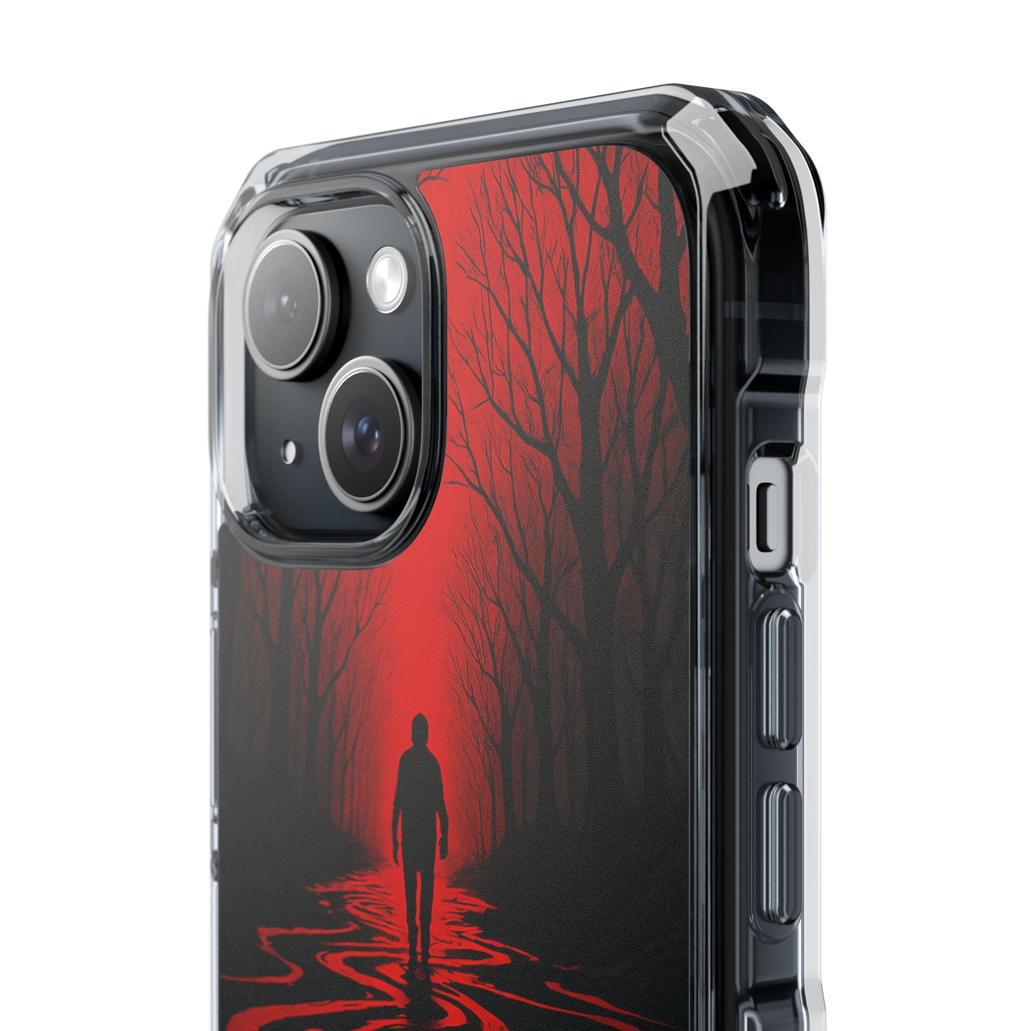 Red Path Mystery iPhone Case - Impact