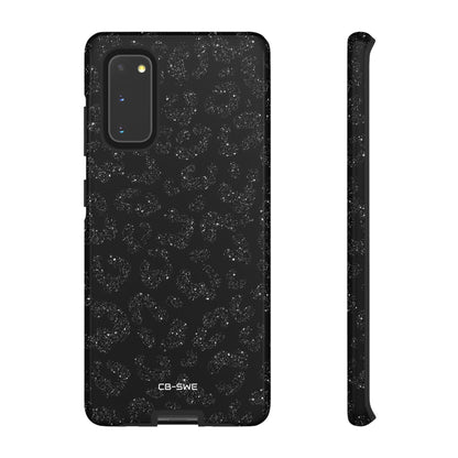 Glittery Leopard Elegance - Samsung Case