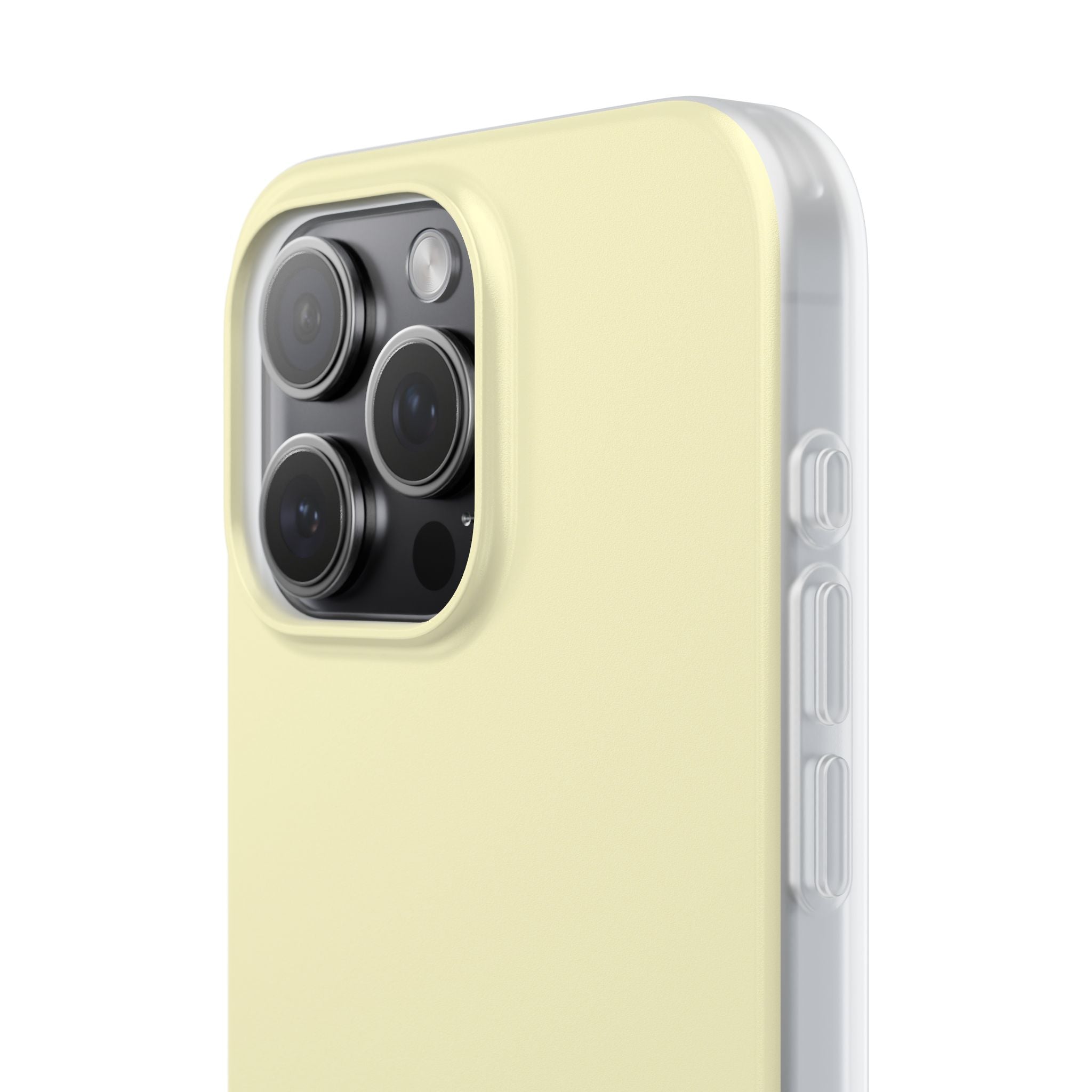 Lemon Chiffon iPhone 15 - Flexi Phone Case