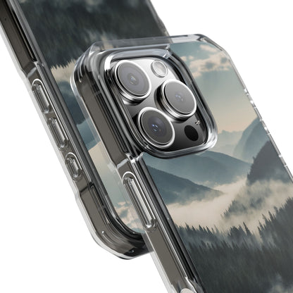 Misty Forest Embrace iPhone Case - Impact