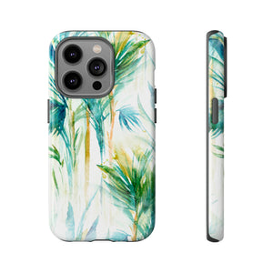 Watercolor Tropical Trees - Protective Phone Case