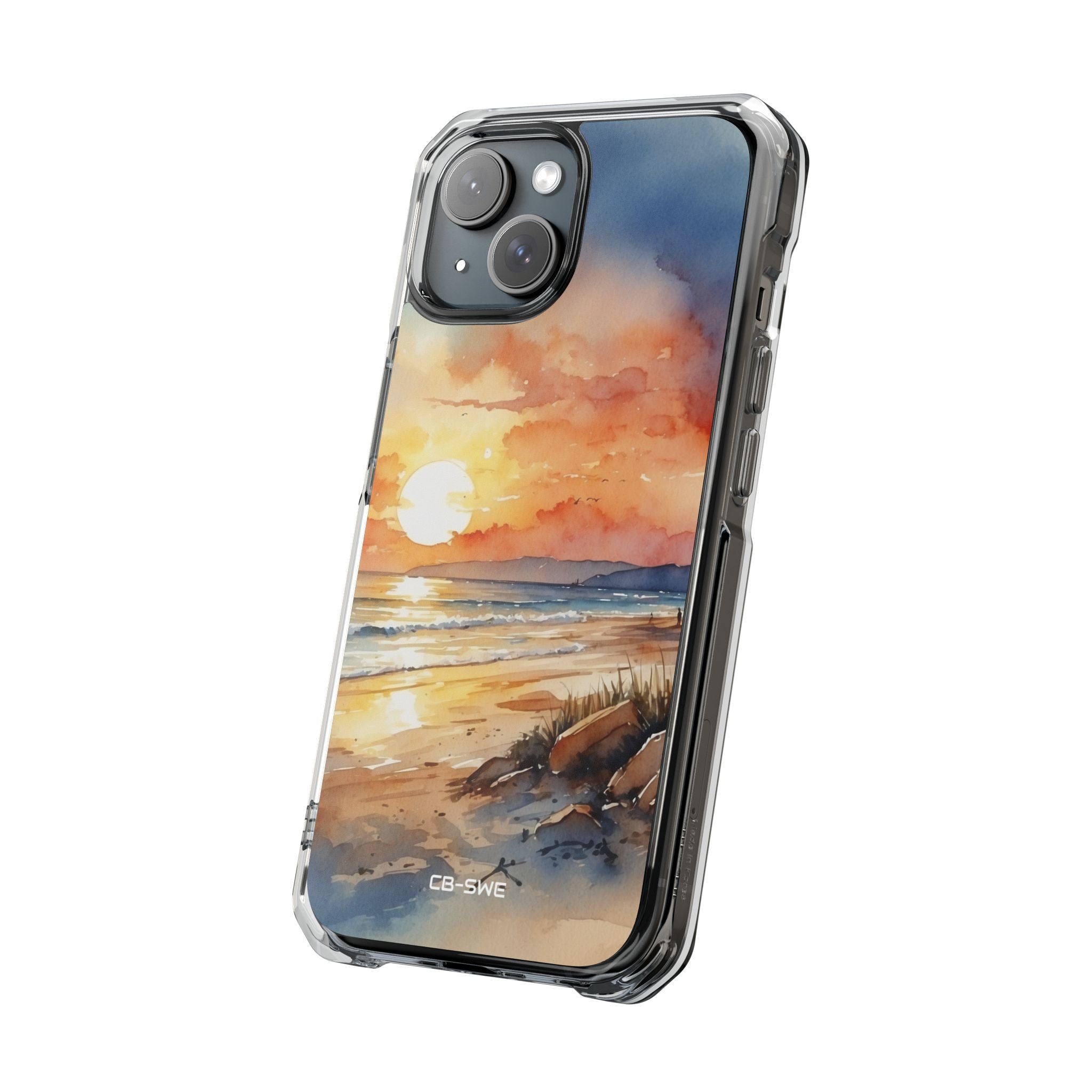 Sunset Dances Over iPhone Case - Impact