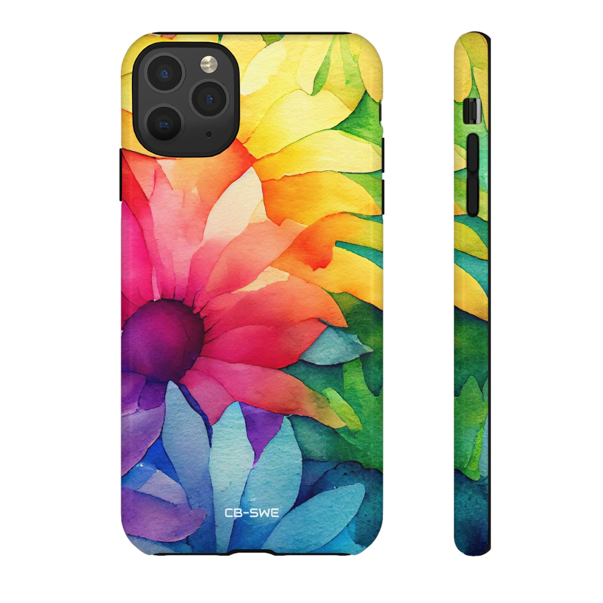 Vibrant Floral Symphony - iPhone Case