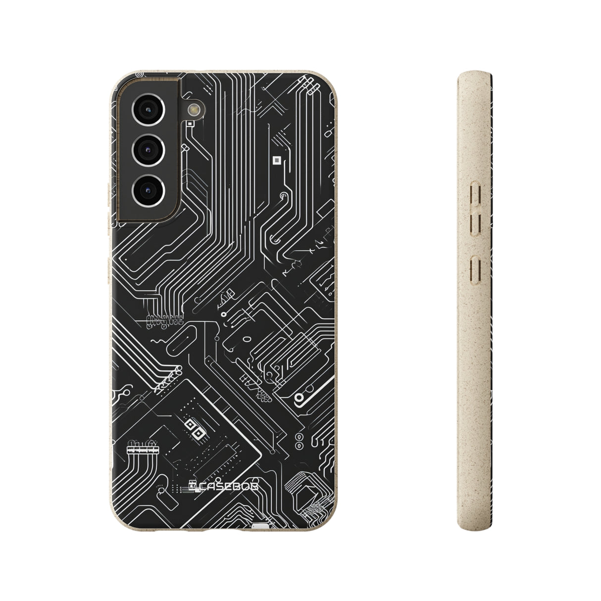 Cyber Circuitry Art | Biodegradable Phone Case