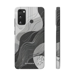 Monochrome Elegance | Slim Phone Case for Samsung