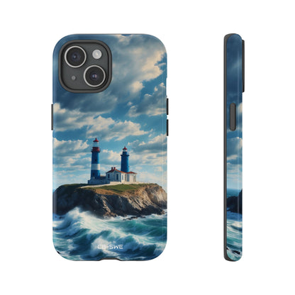 Lighthouse Guards Waves - iPhone Case