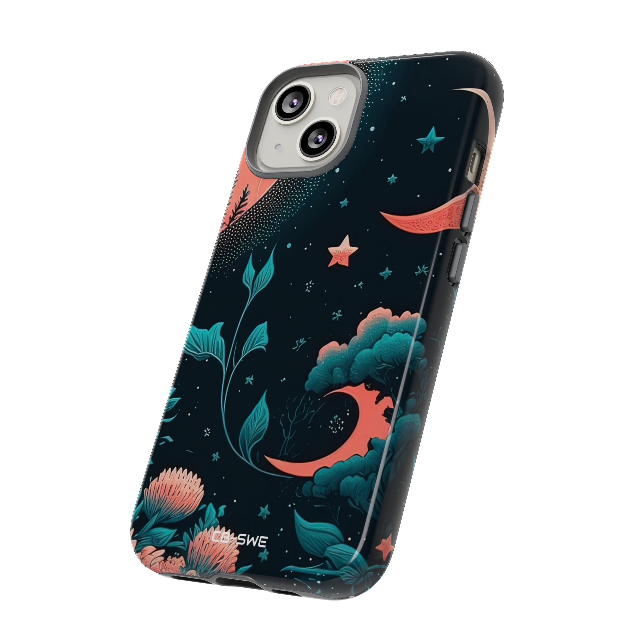 Cosmic Floral Dreams - iPhone Case