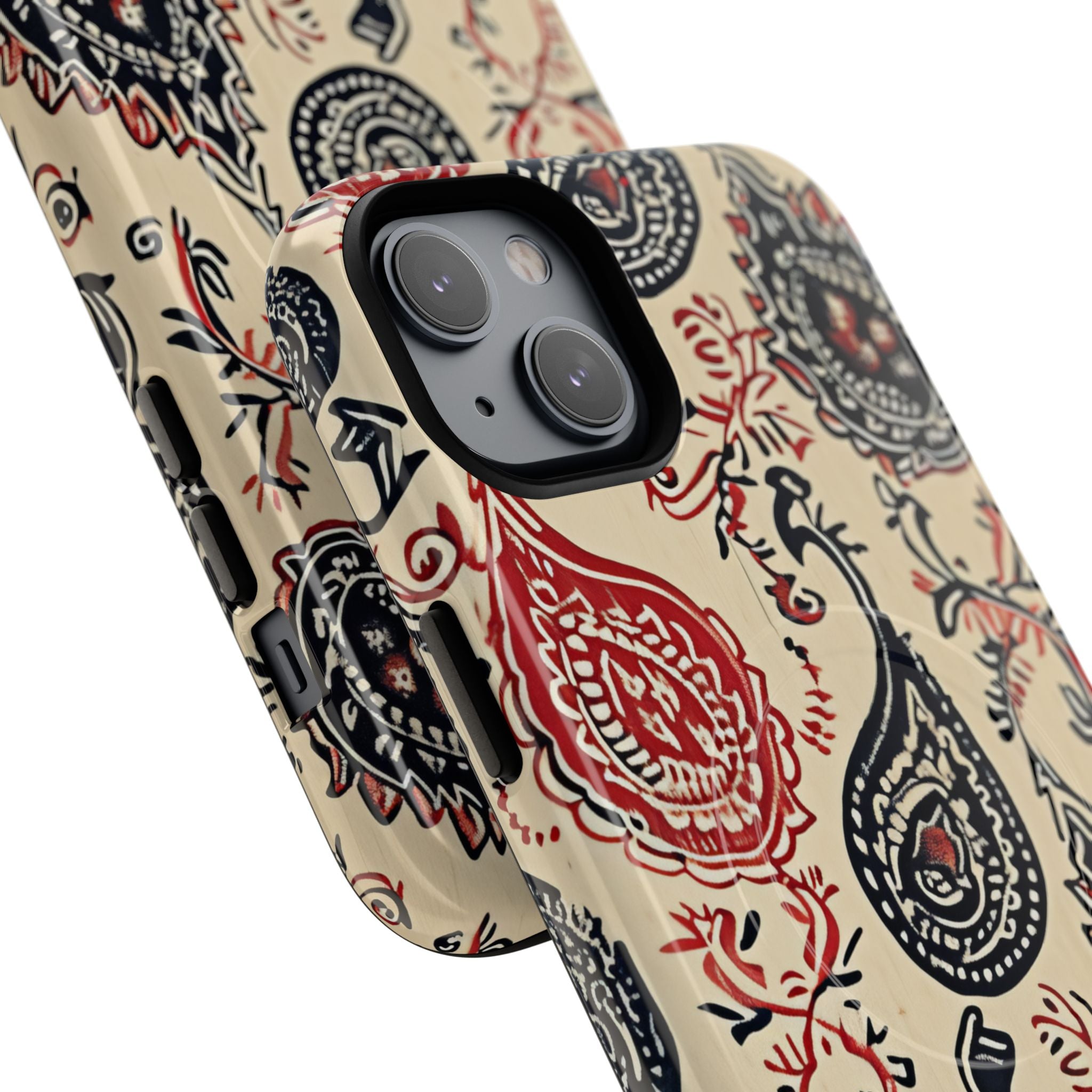 Vintage Paisley Elegance iPhone 14 | Tough+ Phone Case