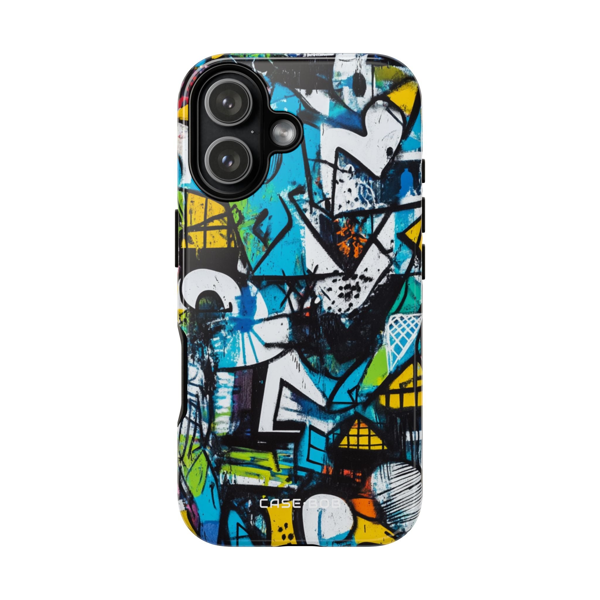 White Ripple Drift iPhone 17 Case - Tough