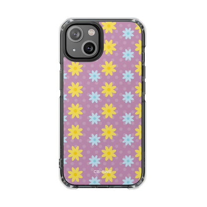 Flower Dots Dance iPhone Case - Impact