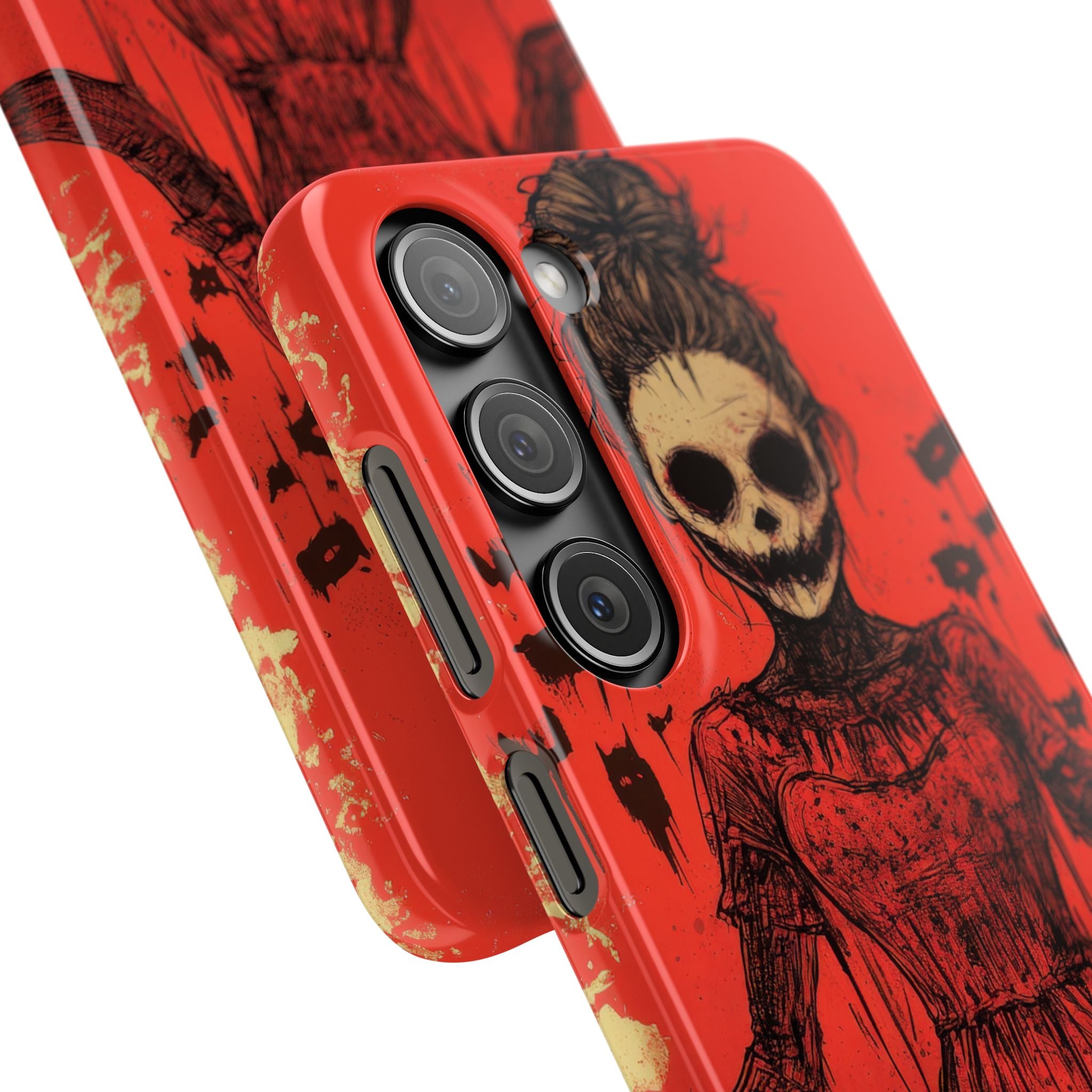 Haunting Scarlet Descent Samsung S23 - Slim Phone Case