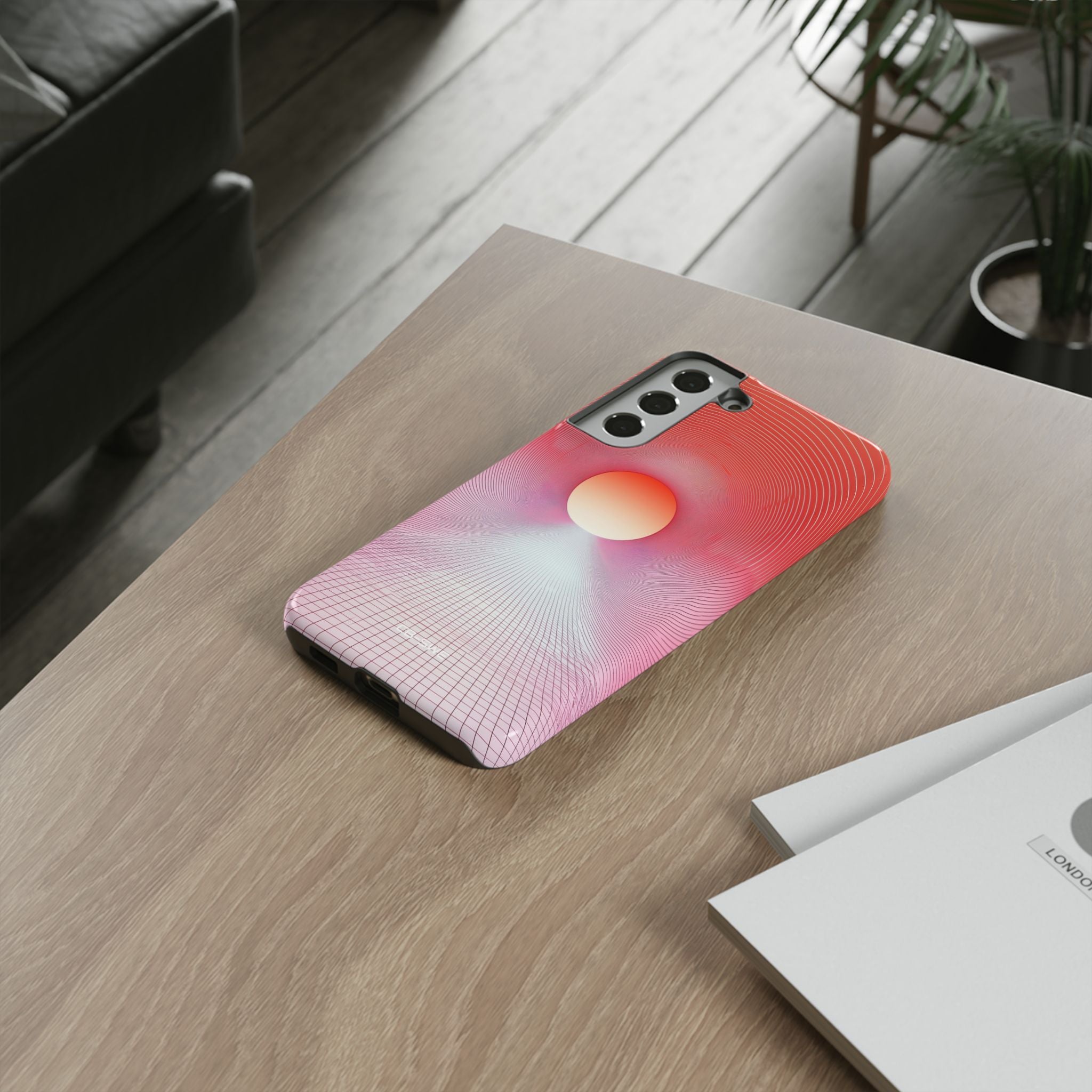 Circles Embrace Light - Samsung Case