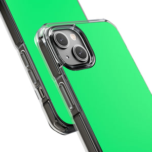 Spring Green | Phone Case for iPhone (Clear Impact Case - Magnetic)