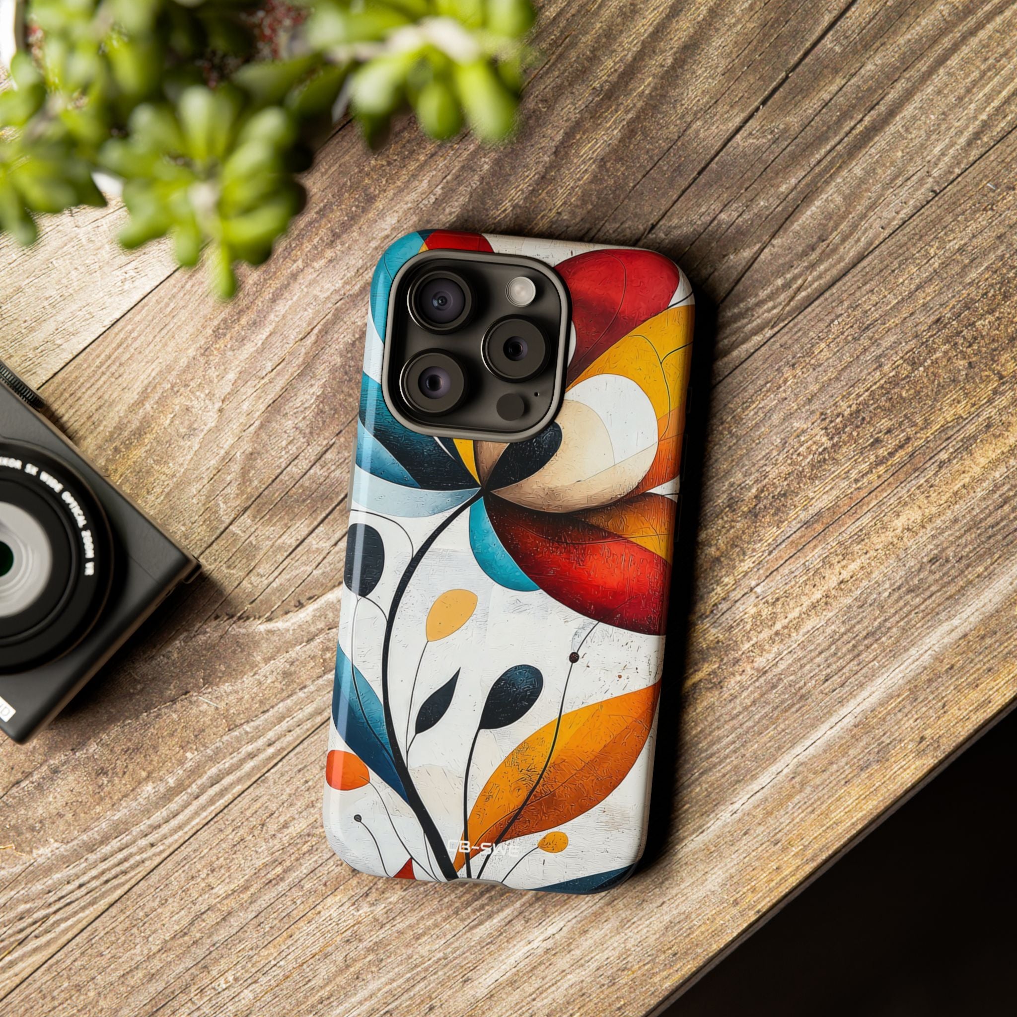 Vibrant Floral Symphony - iPhone Case