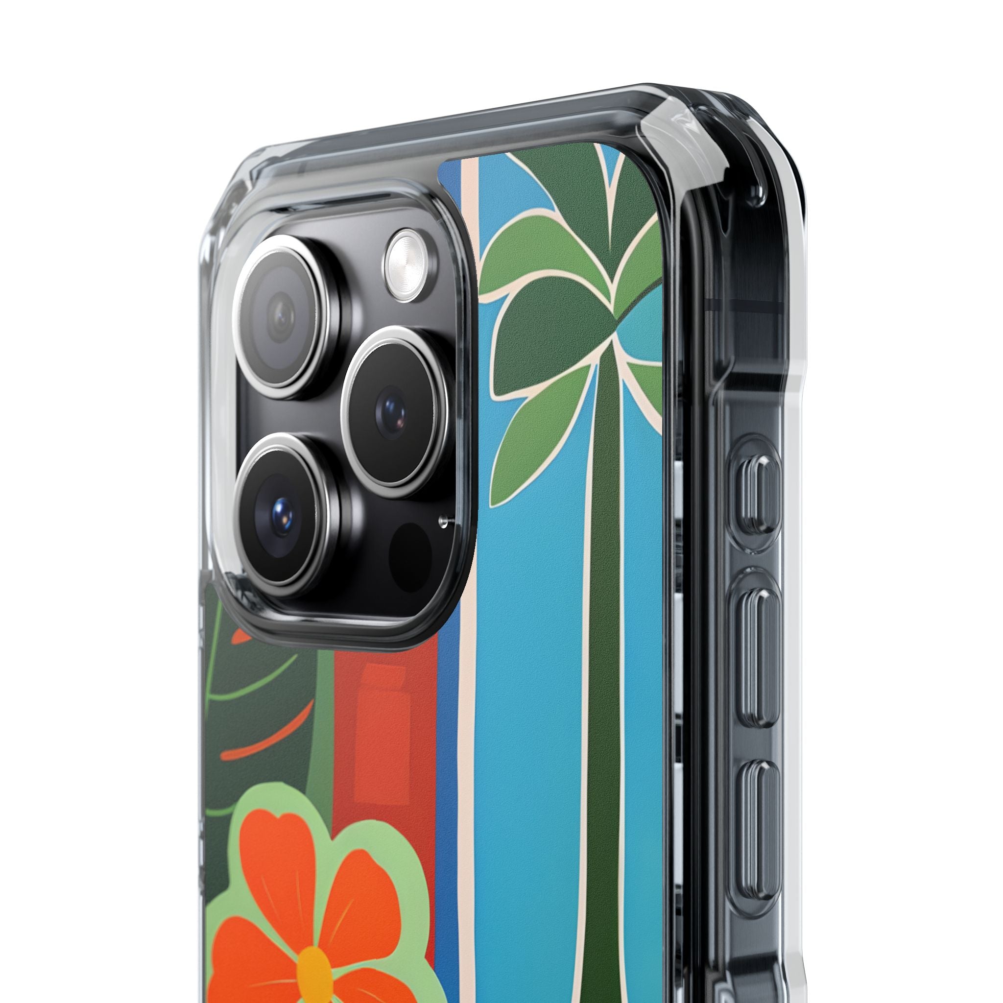 Tropical Geometry Harmony iPhone Case - Impact