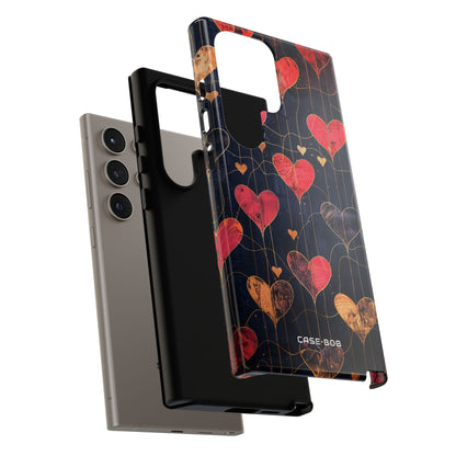 Golden Hearts Network Samsung S24 Ultra Case - Tough
