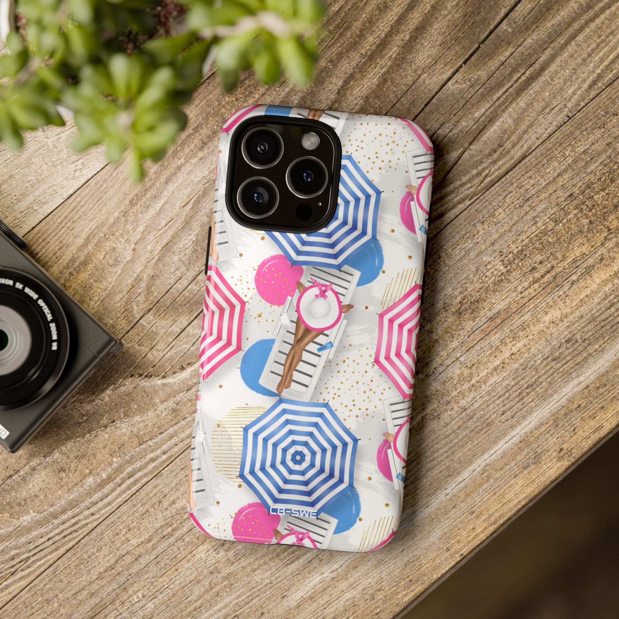 Sun Hats Relaxing - iPhone Case