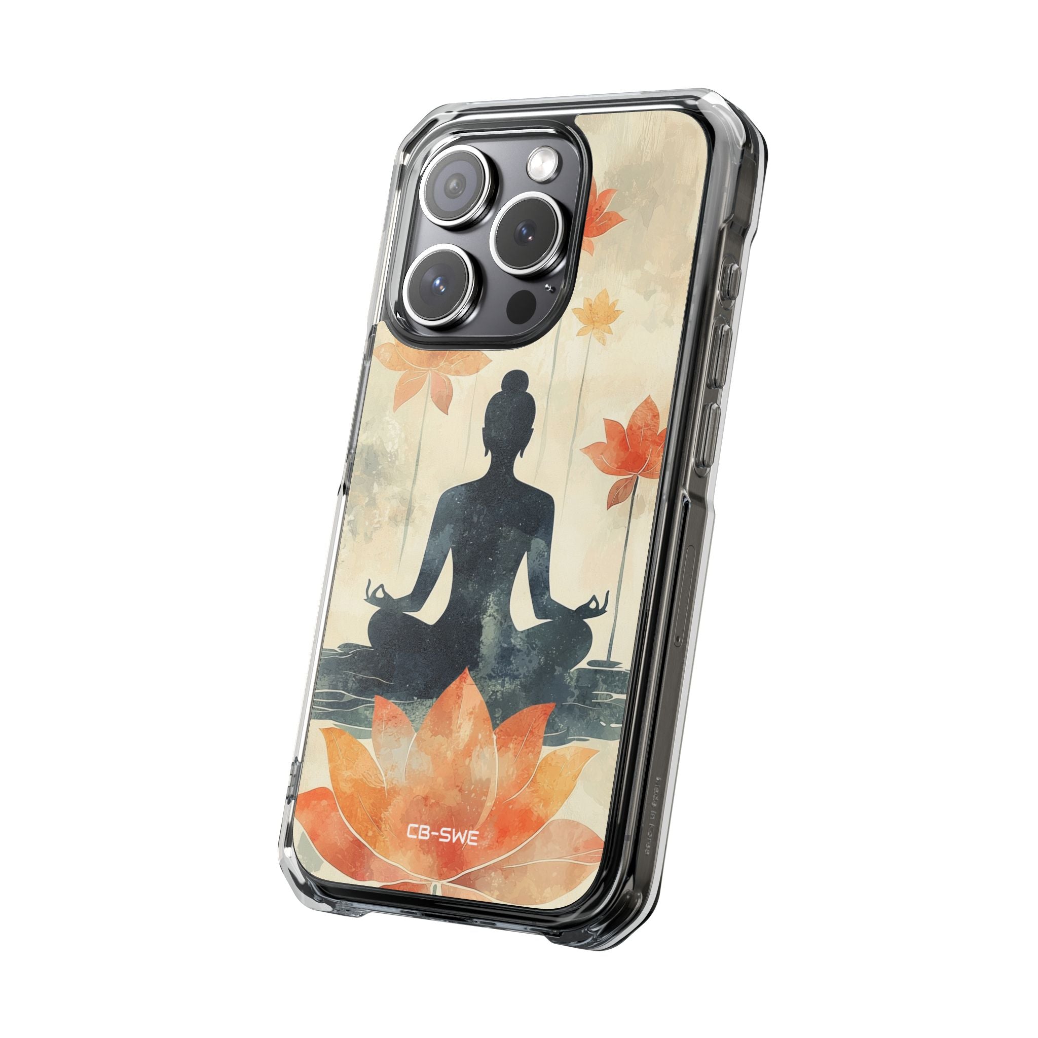Lotus Blooms Surround iPhone Case - Impact