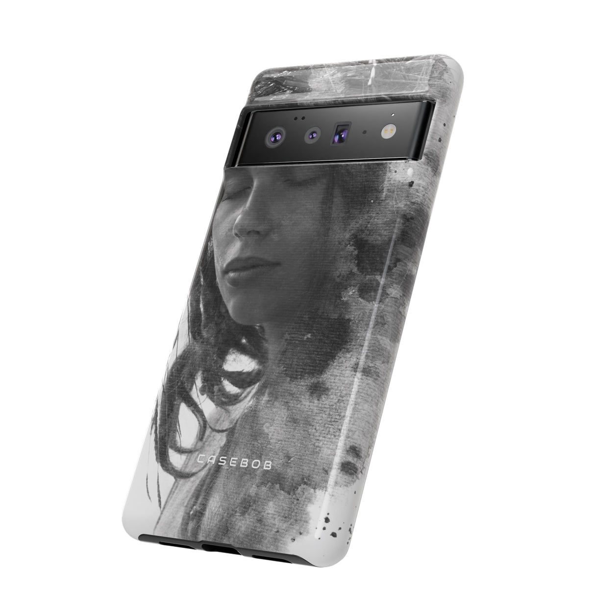 Portrait Lady Phone Case - Protective - Protective Phone Case