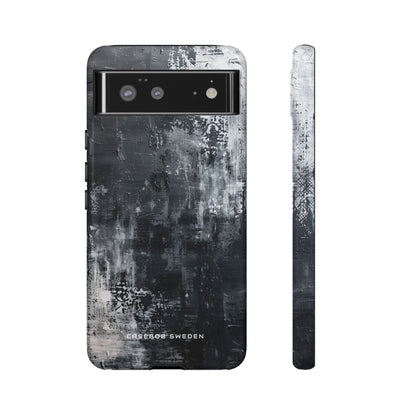 Textured Monochrome Blossom Google Pixel 6 - Tough Phone Case