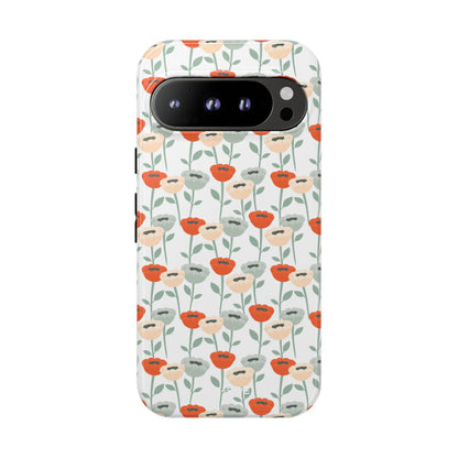 Minimalist Floral Elegance - Google Pixel Case