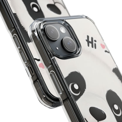 Peeking Panda Charm iPhone 15 Case - Impact