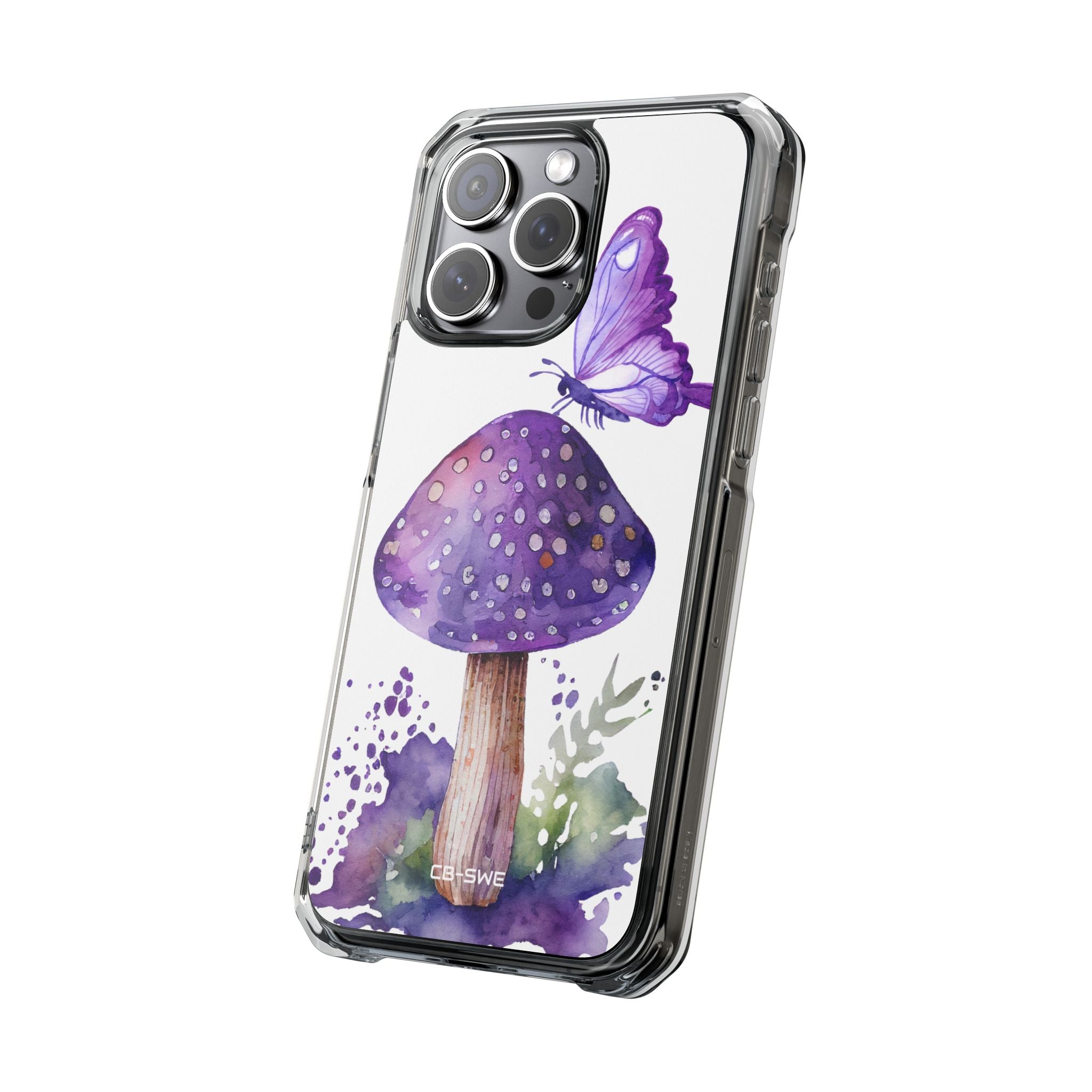 Whimsical Butterfly Perch iPhone Case - Impact