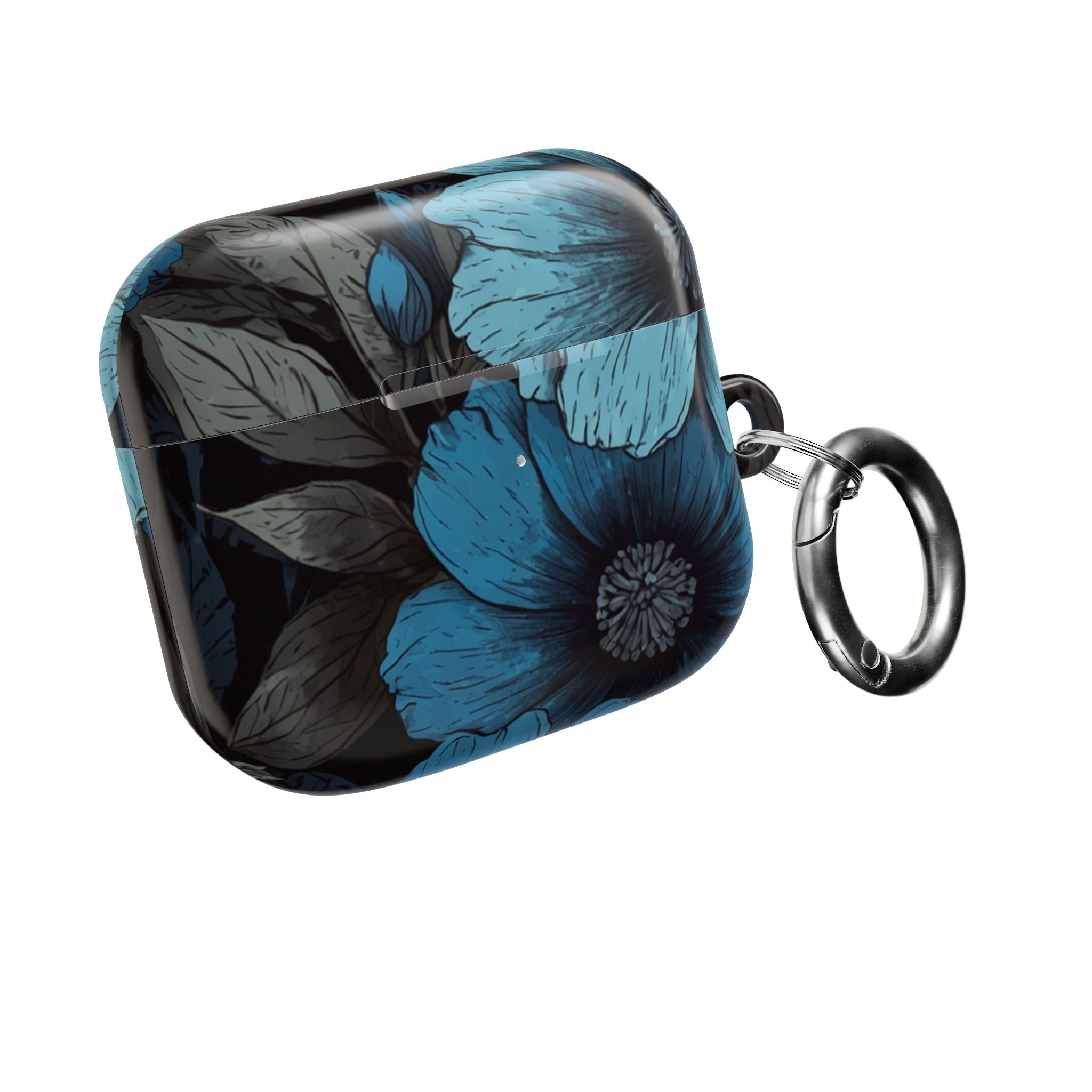 Blue Petal Bloom - AirPods Case