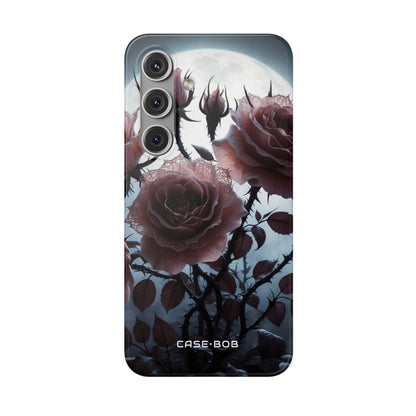 Luminous Rose Thorns Samsung S24 Case - Soft