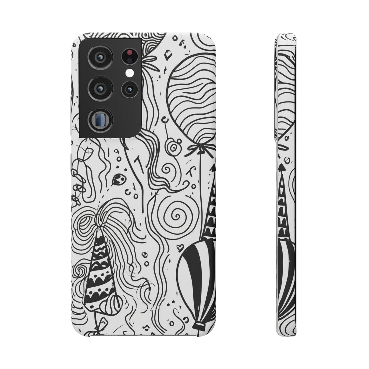 Whimsical Festivity | Slim Phone Case for Samsung