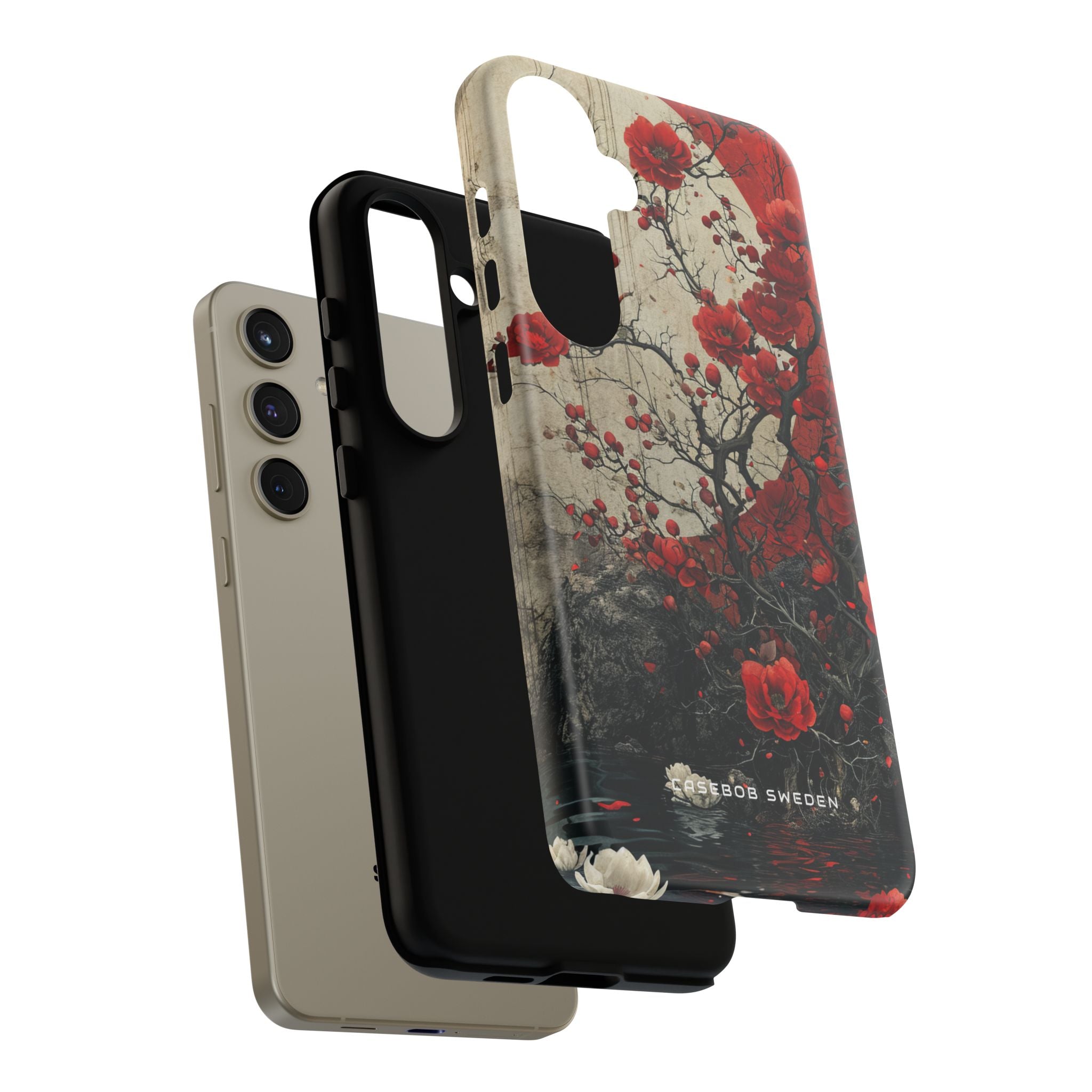 Zen Blossoms in Moonlight Samsung S24 - Tough Phone Case