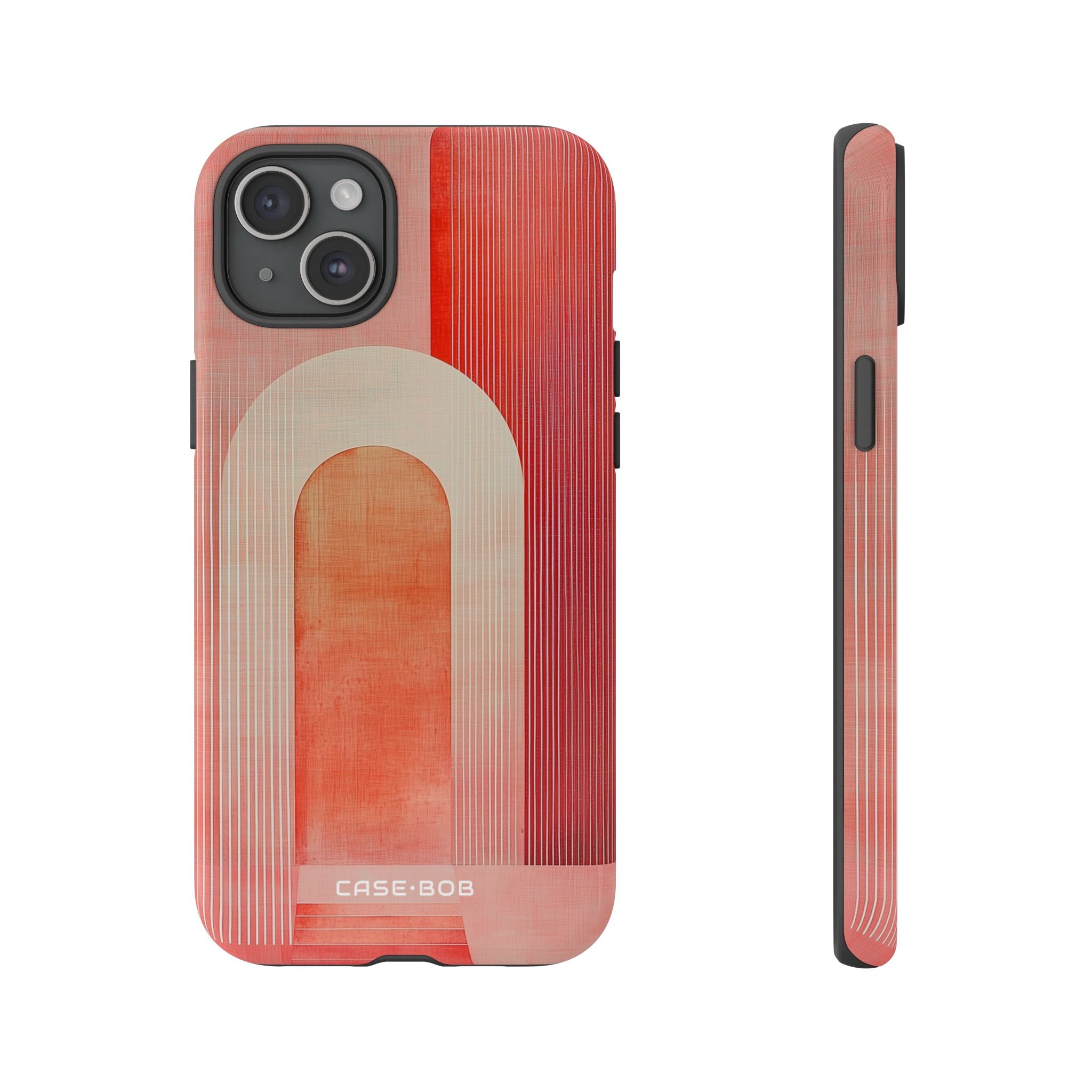 Crimson Arches iPhone 15 Plus Case - Tough