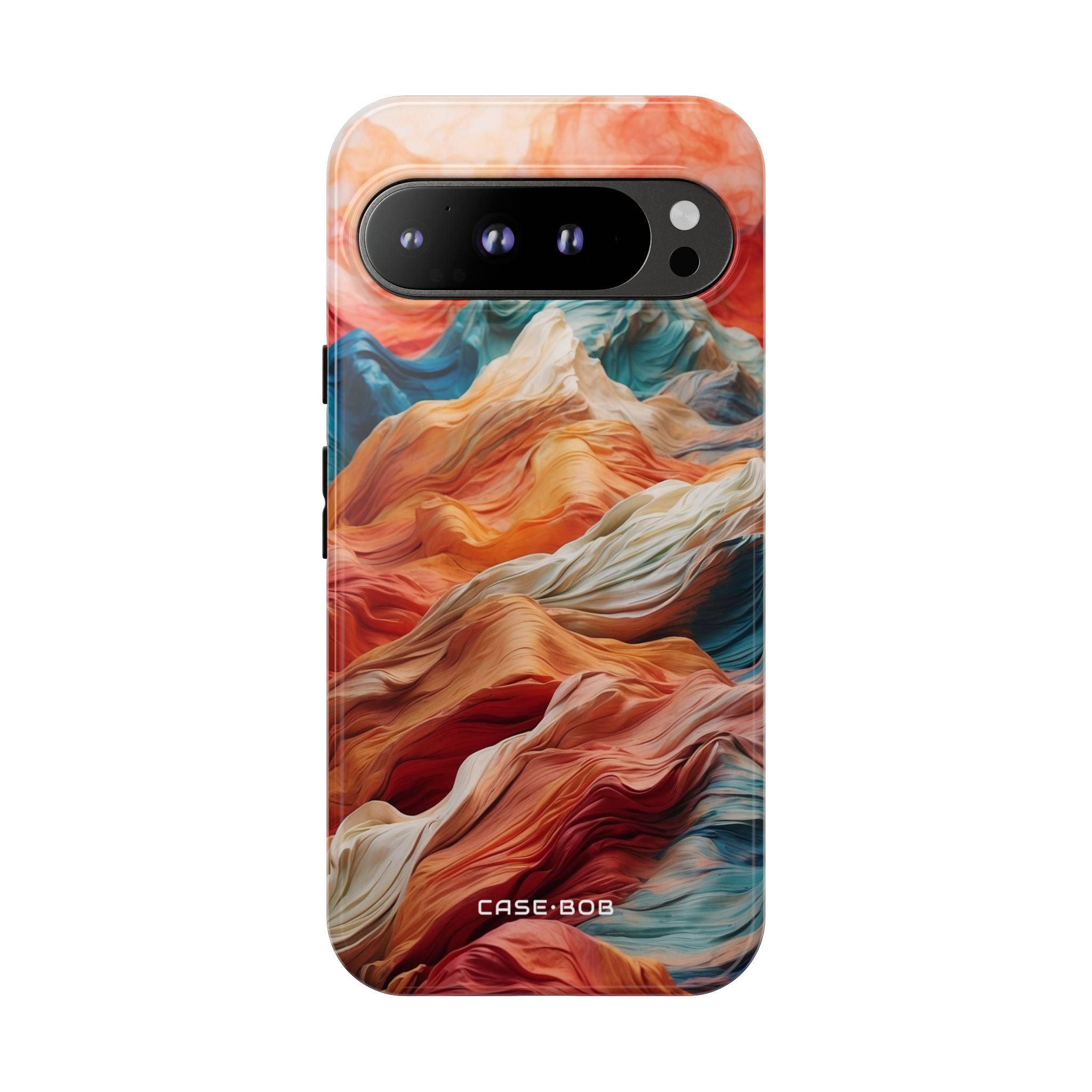 Fabric Peaks Cream Google Pixel 9 Pro XL Case - Tough