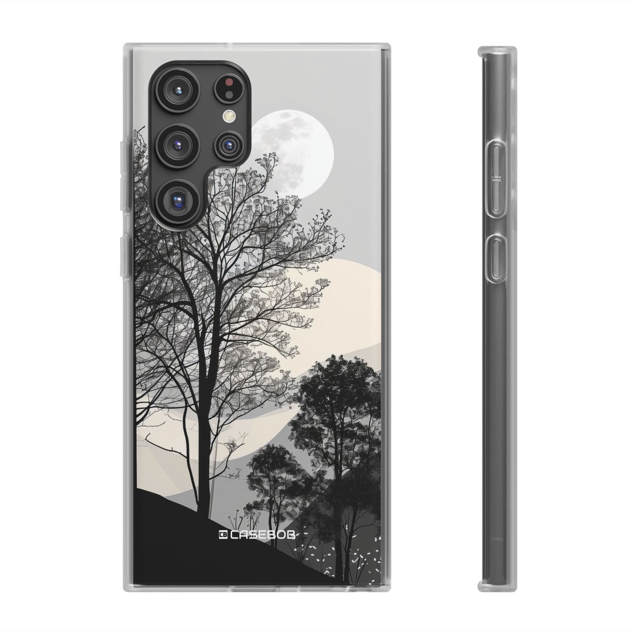 Moonlit Elegance | Flexible Phone Case for Samsung Galaxy