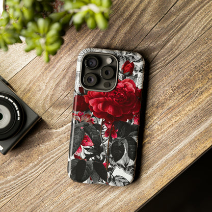 Grunicked Gothic Flower - Protective Phone Case